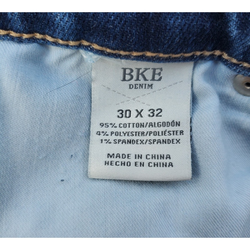 Buckle BKE Parker Mens Blue Jeans Boot Cut 30x32 Fits 32x32 Medium wash Stretch - Picture 9 of 12